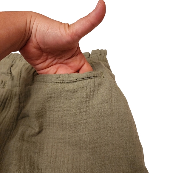 Caslon Sage Green Mini Skirt - Picture 4 of 10